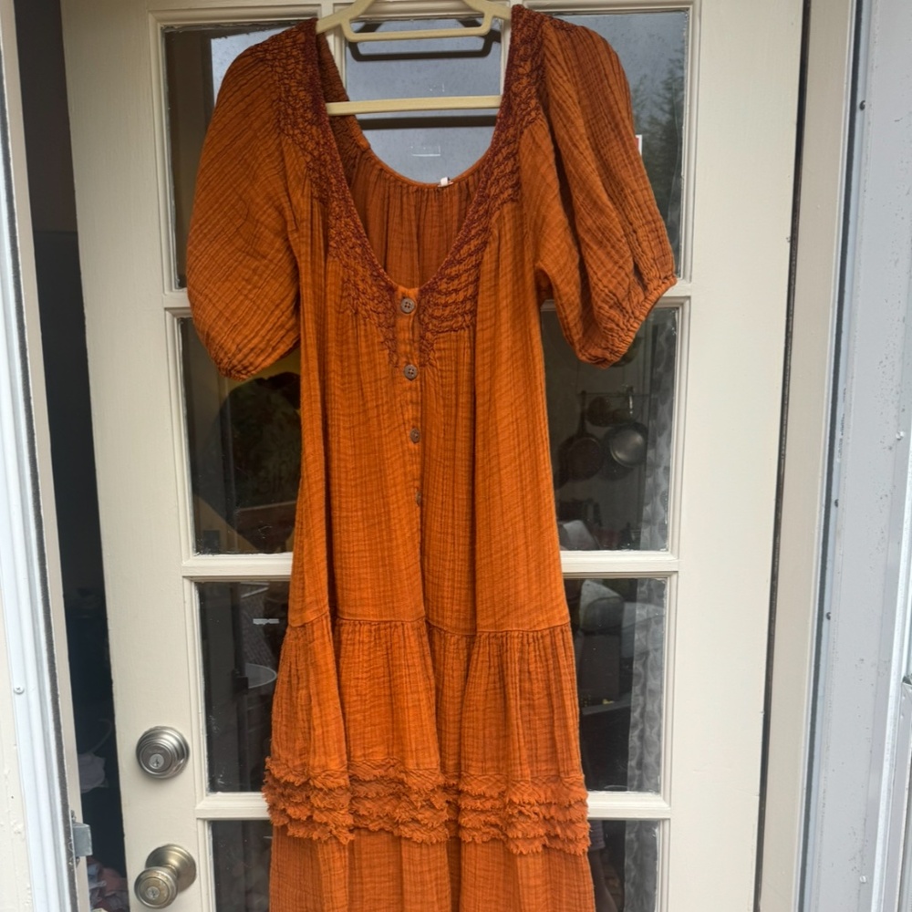 Free People Sunday Stroll Maxi Dress NWT - Size S